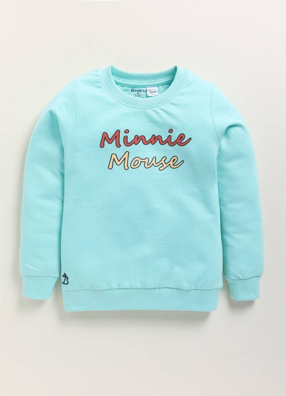 BISKID Full Sleeve Printed Girls Sweatshirt