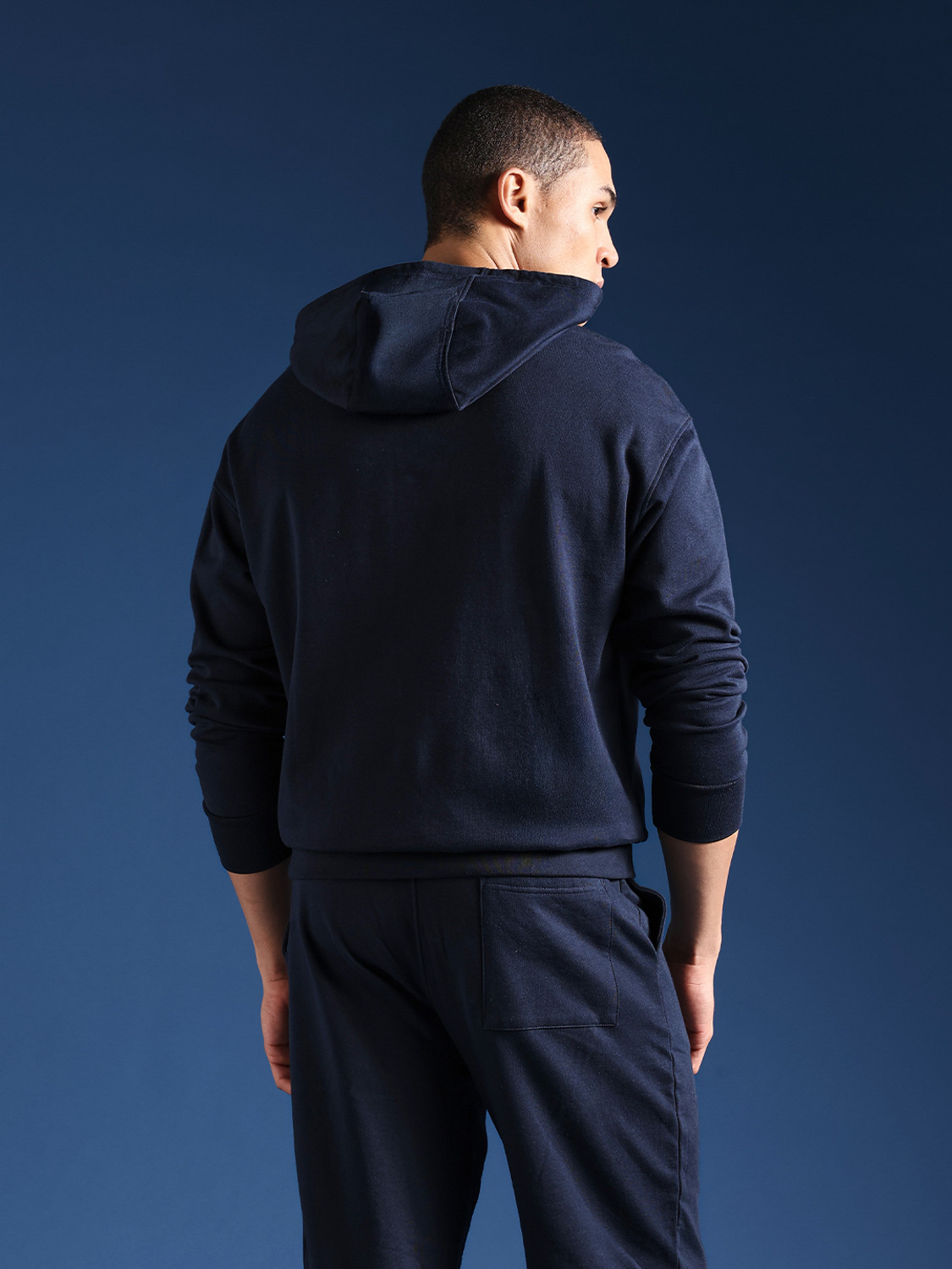 Image of THE BEAR HOUSE Full Sleeve Solid Men Sweatshirt