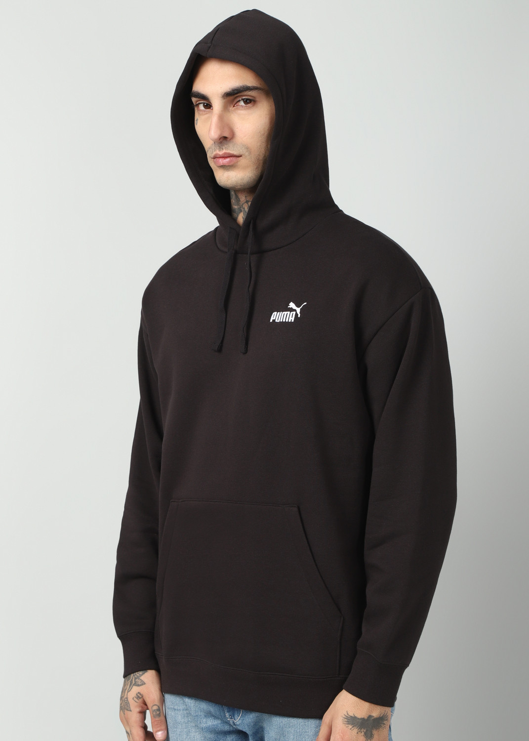 Image of PUMA Full Sleeve Solid Men Sweatshirt