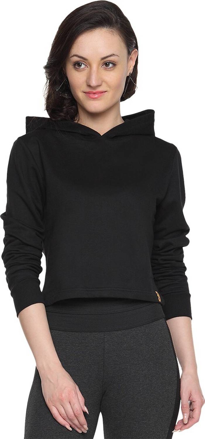 PINACOLADA Full Sleeve Solid Women Sweatshirt