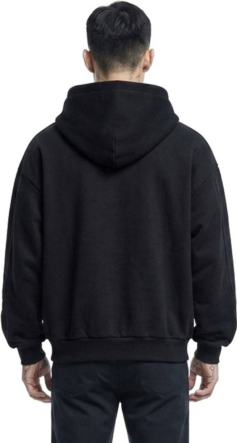 youngcash Full Sleeve Solid Men Sweatshirt - Image 3