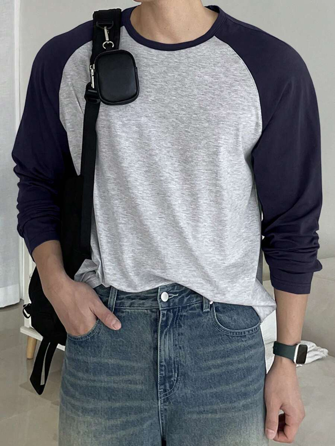 Image of Siteenlines Full Sleeve Solid Men Reversible Sweatshirt