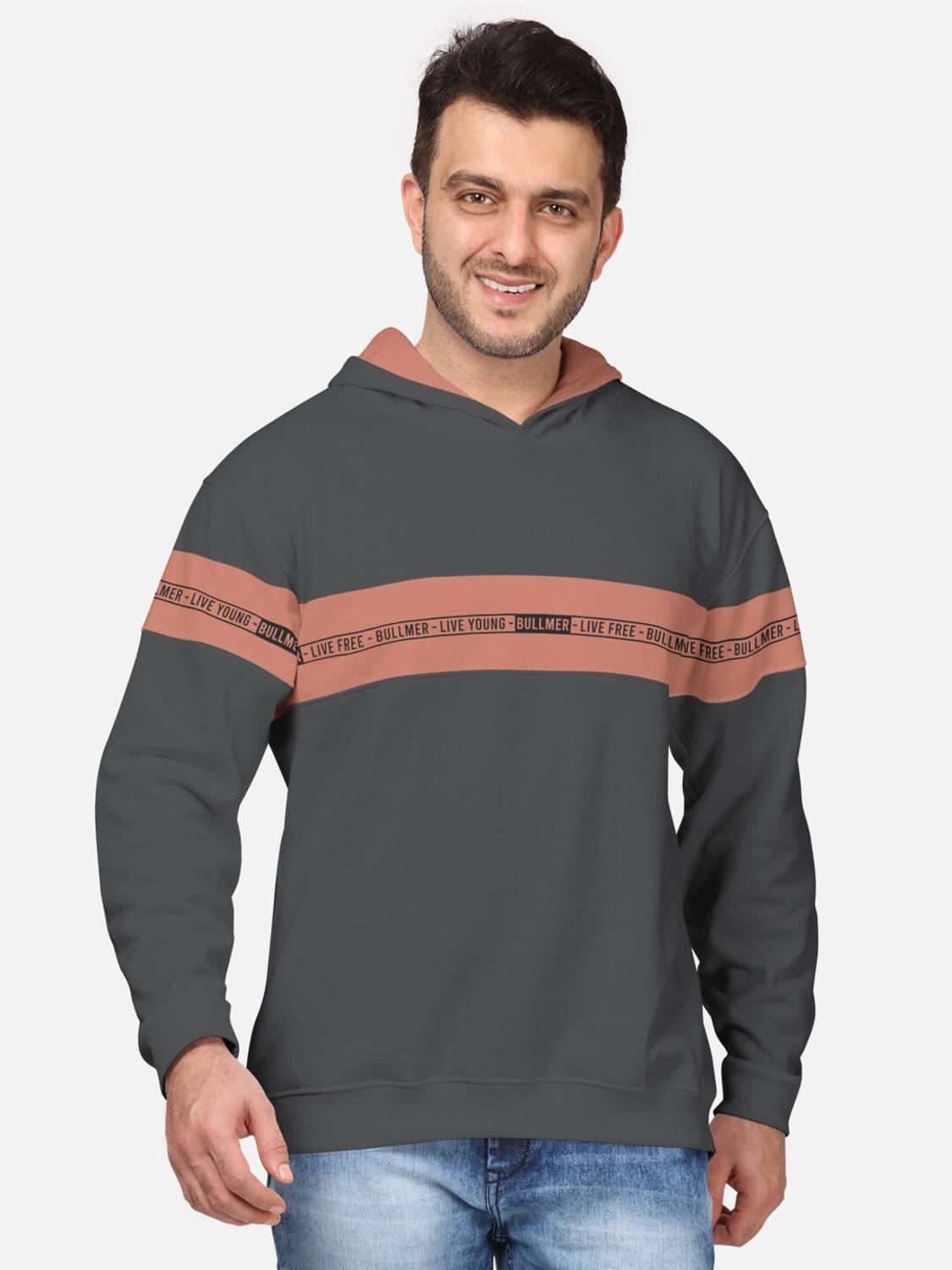 Bullmer Full Sleeve Graphic Print Men Sweatshirt