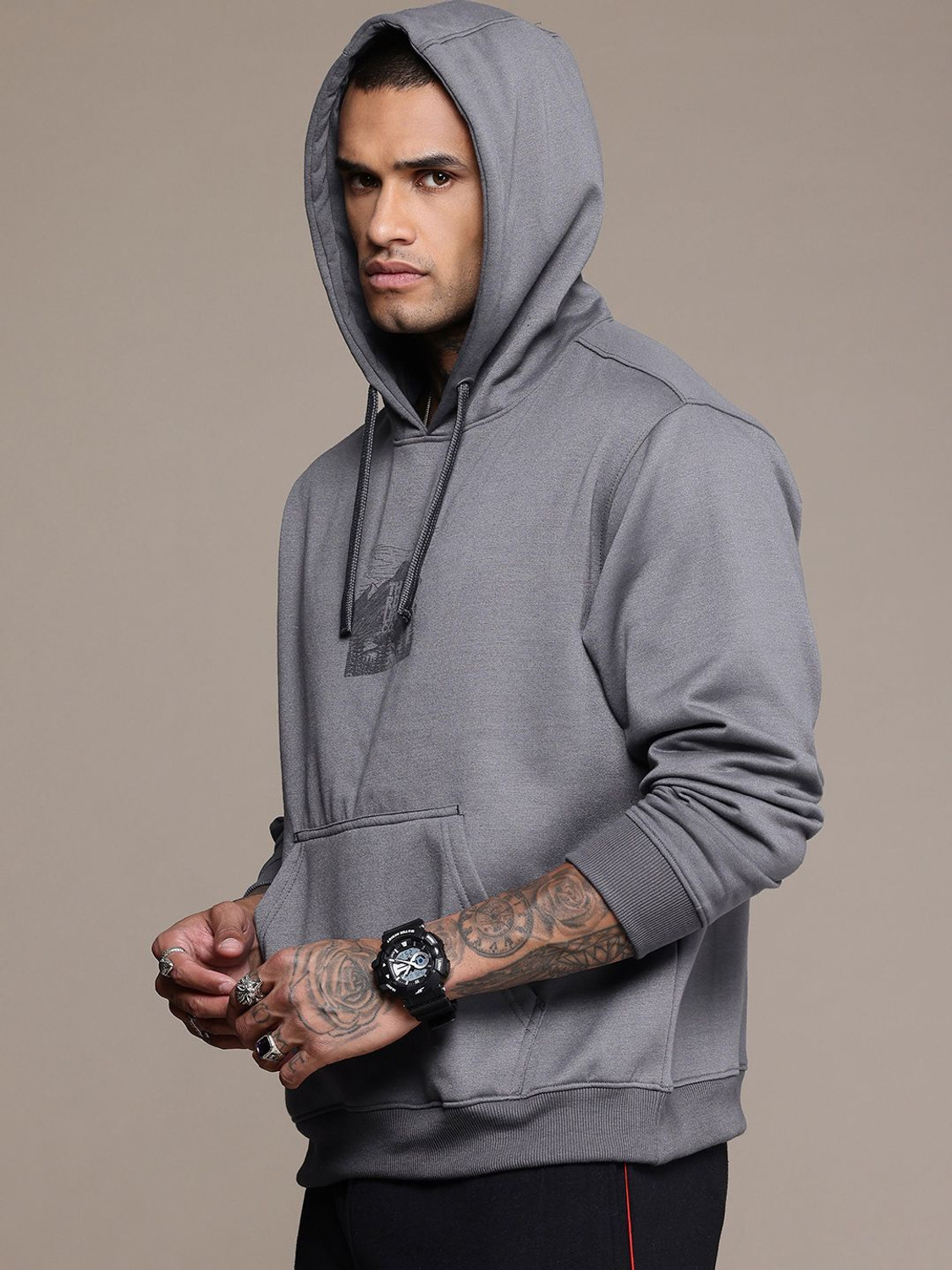 Image of Roadster Full Sleeve Printed Men Sweatshirt