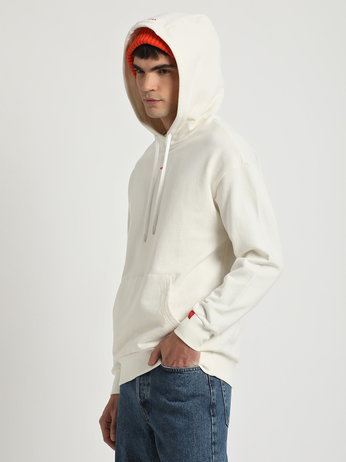 Image of THE BEAR HOUSE Full Sleeve Solid Men Sweatshirt