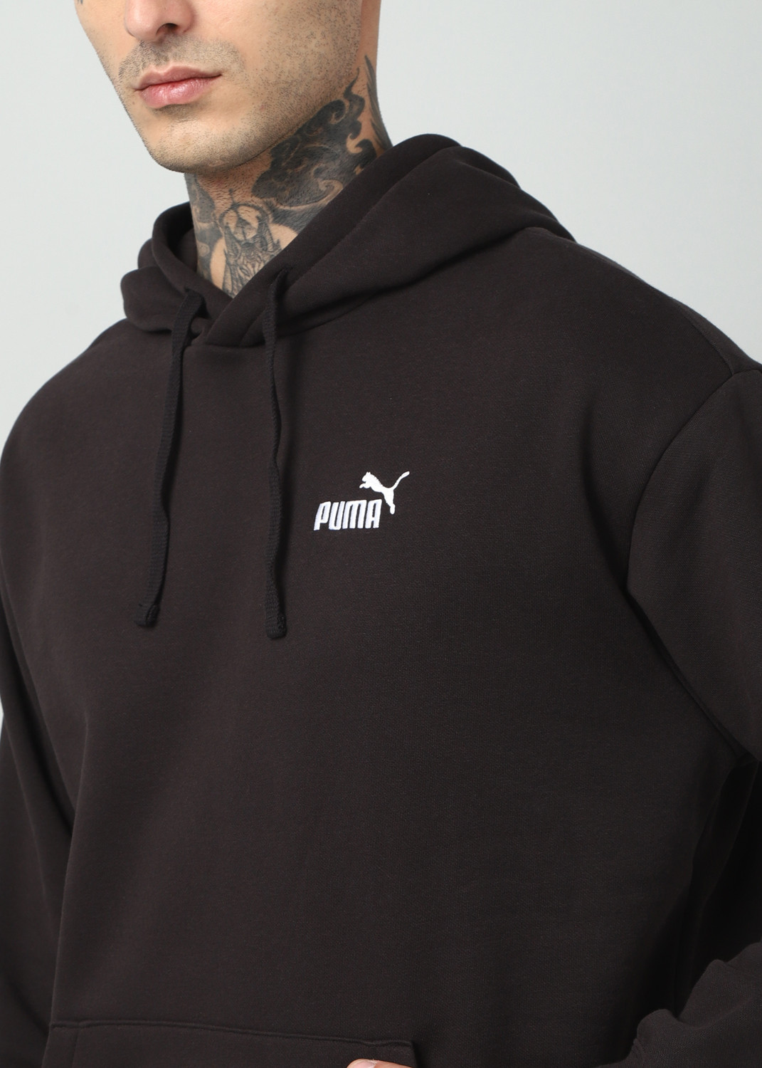Image of PUMA Full Sleeve Solid Men Sweatshirt