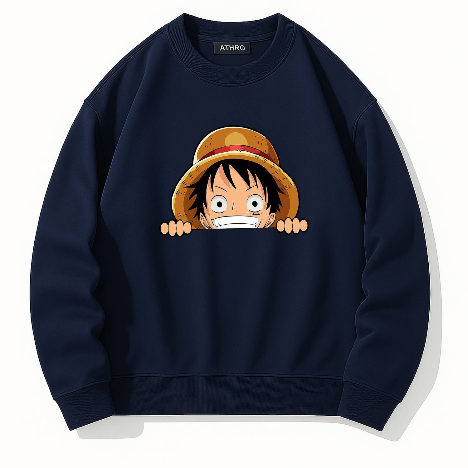 athro Full Sleeve Printed Men & Women Sweatshirt