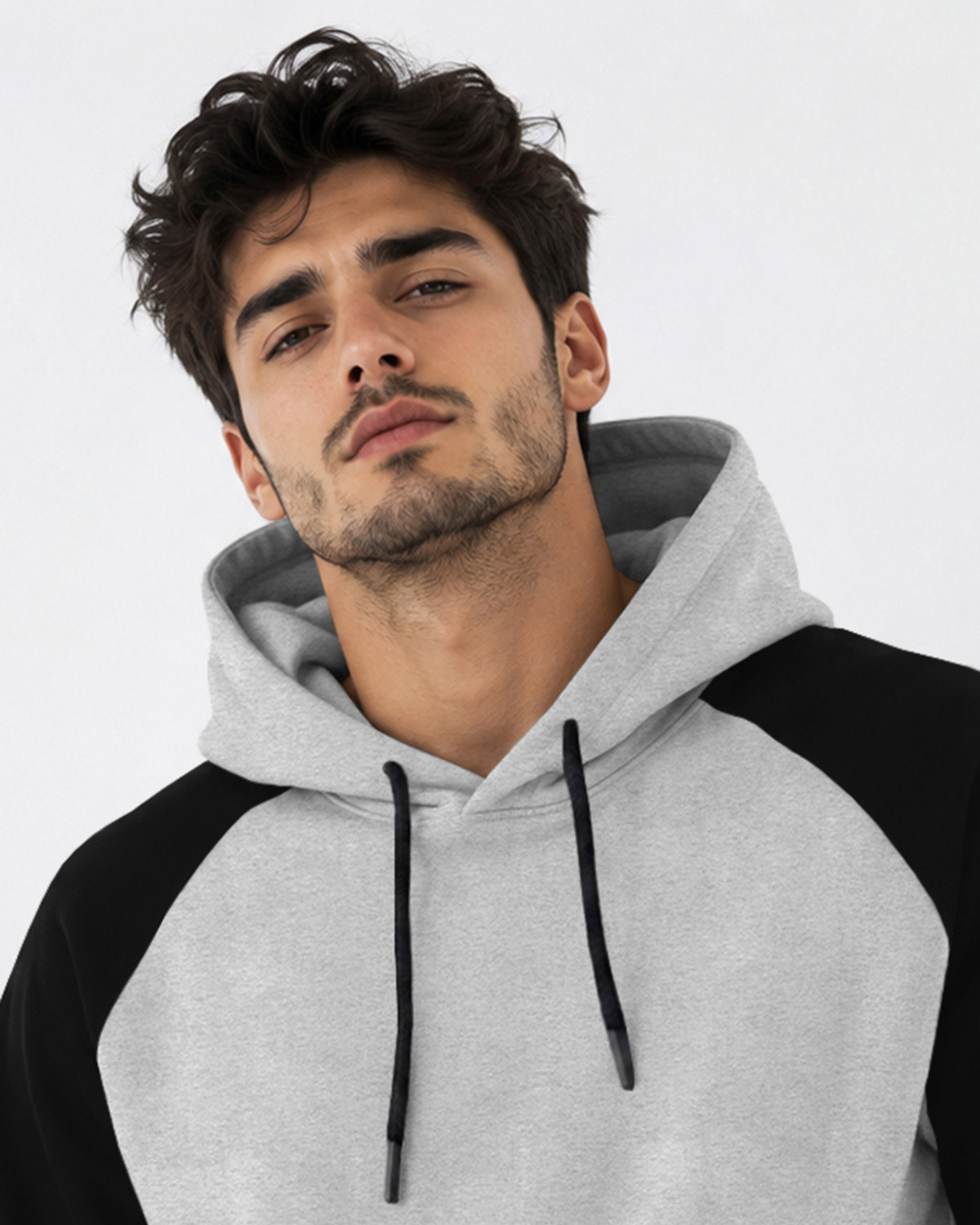 Image of TRIPR Full Sleeve Color Block Men Sweatshirt