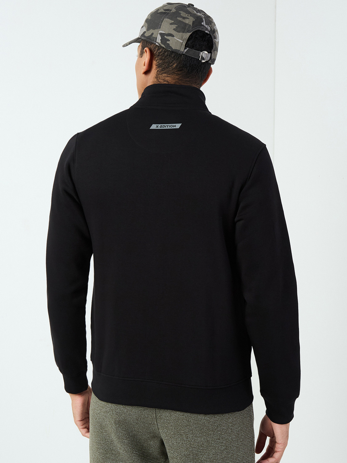 Image of Wildcraft Full Sleeve Solid Men Sweatshirt