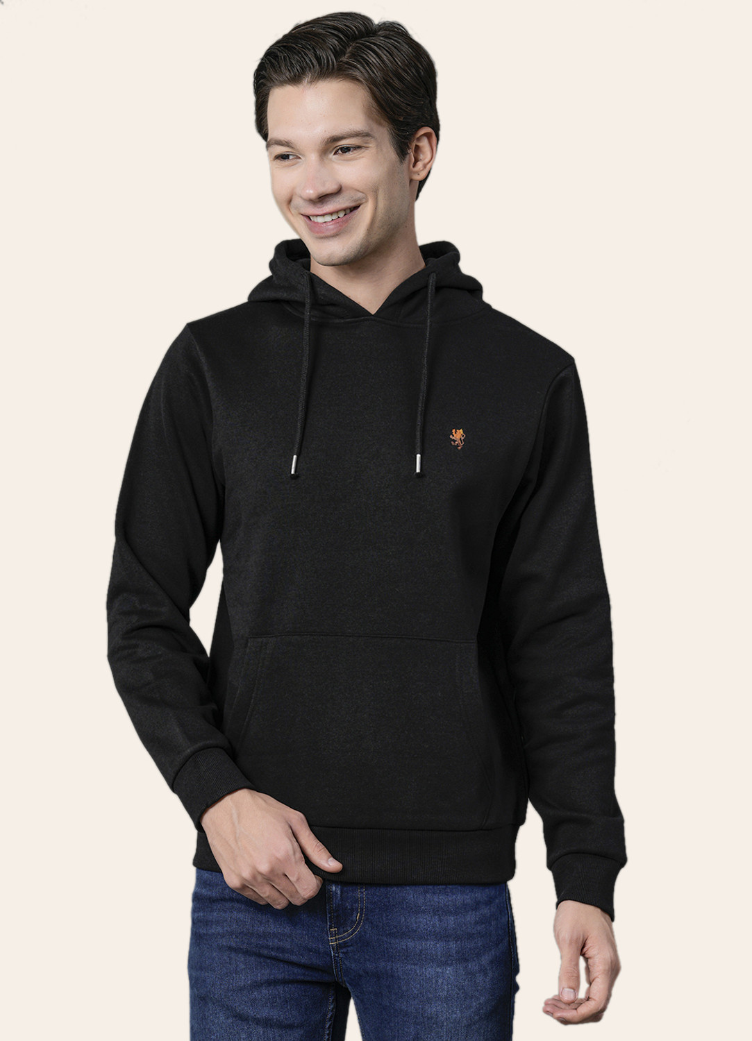 Image of RED TAPE Full Sleeve Solid Men Sweatshirt