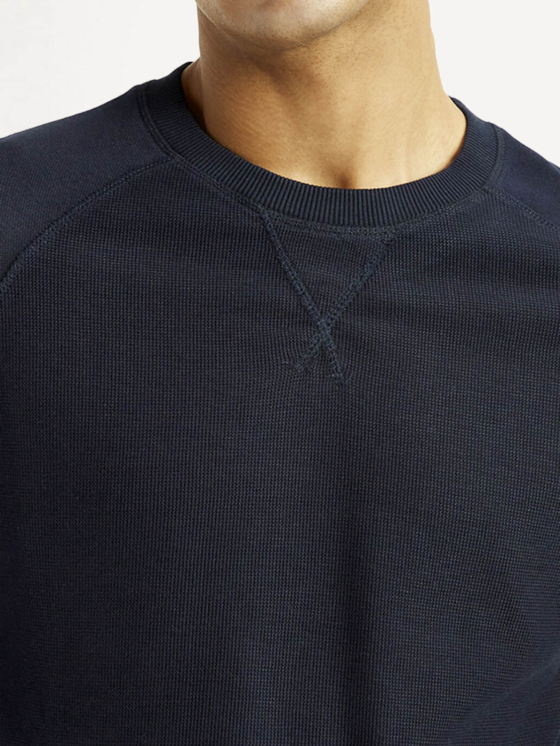 Image of LEVI'S Full Sleeve Solid Men Sweatshirt