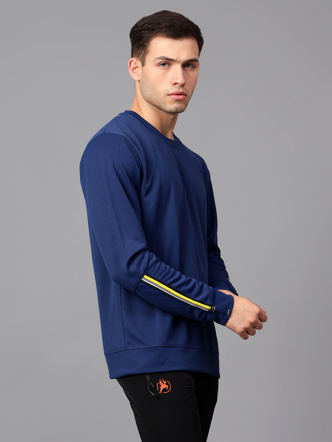Image of Shiv Naresh Full Sleeve Solid Men Sweatshirt