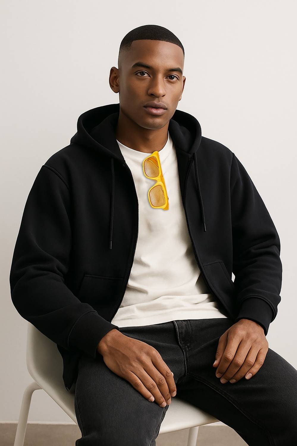 MISCHIEF Monkey Full Sleeve Men Sweatshirt - Image 3