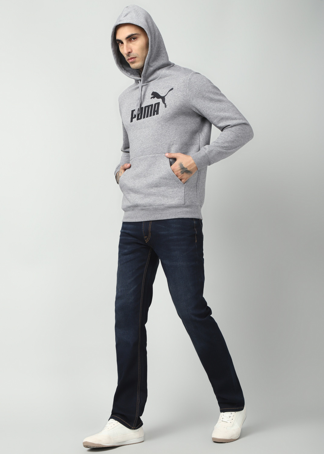 Image of PUMA Full Sleeve Printed Men Sweatshirt