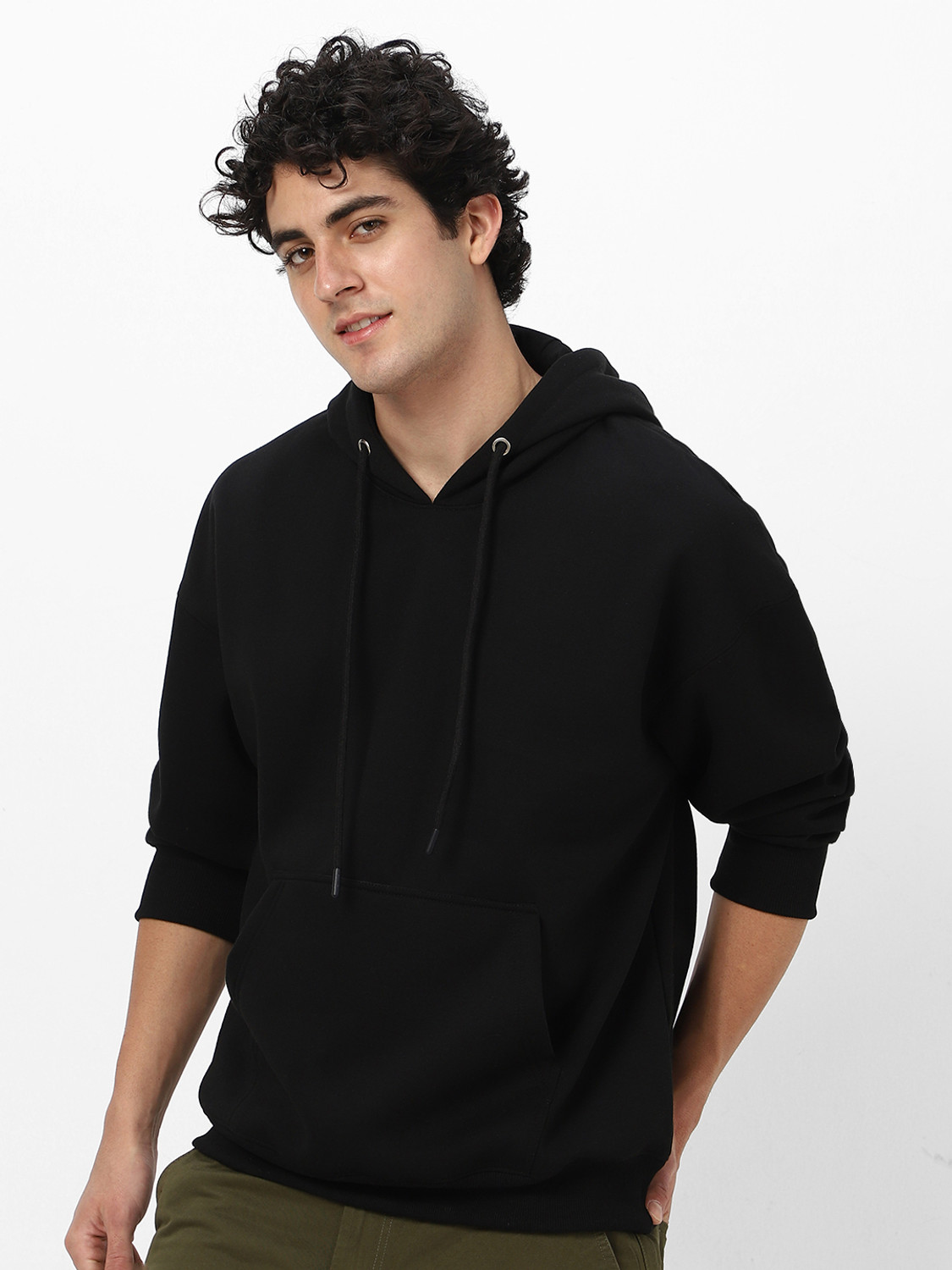 Image of Urbano Fashion Full Sleeve Solid Men Sweatshirt