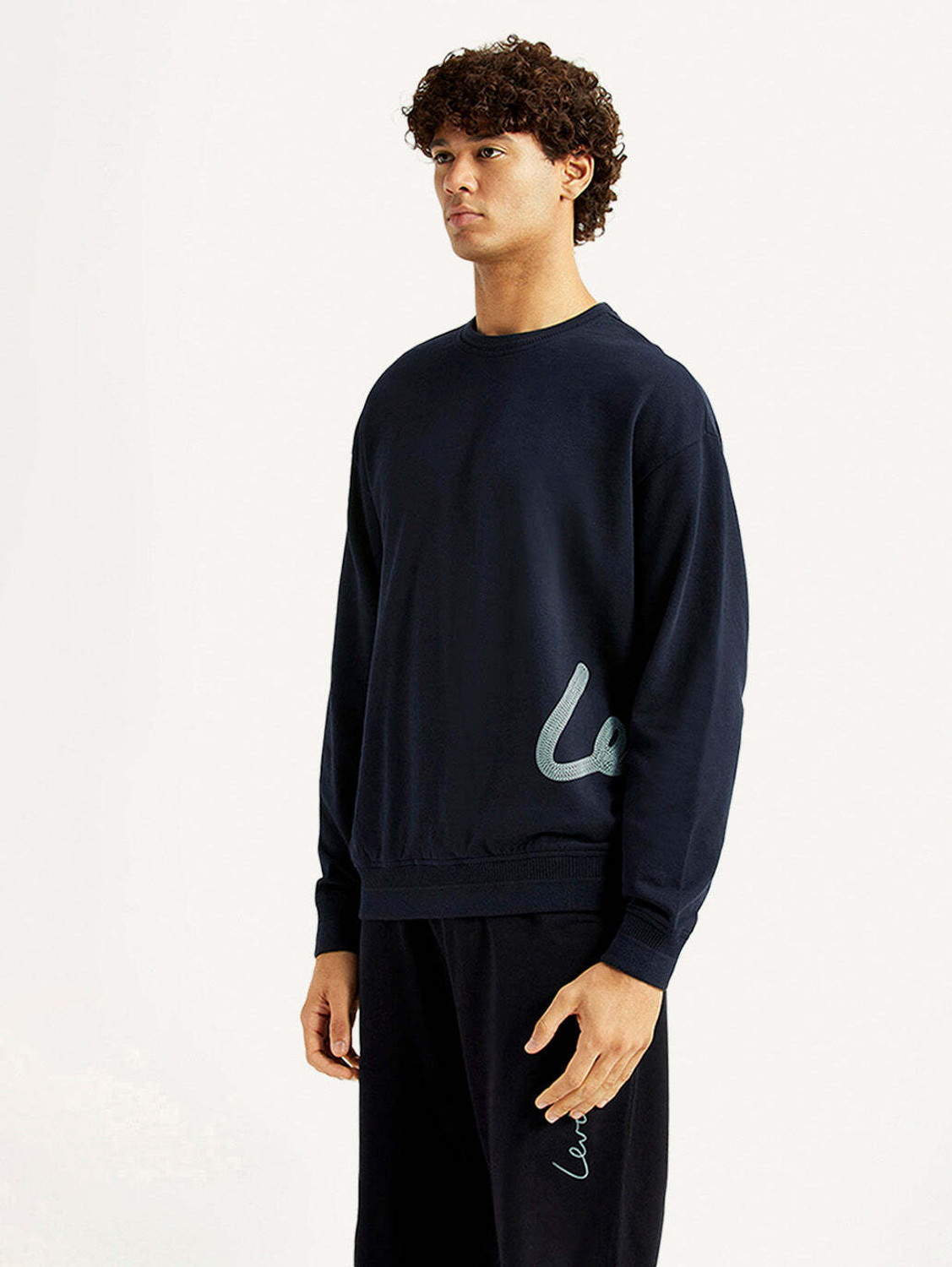 Image of LEVI'S Men Full Sleeve Graphic Print Sweatshirt