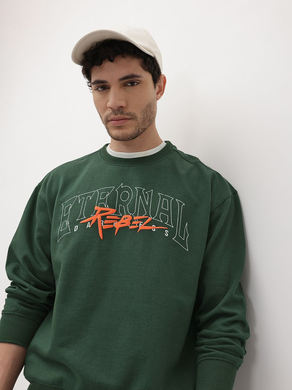 Image of Roadster Full Sleeve Printed Men Sweatshirt