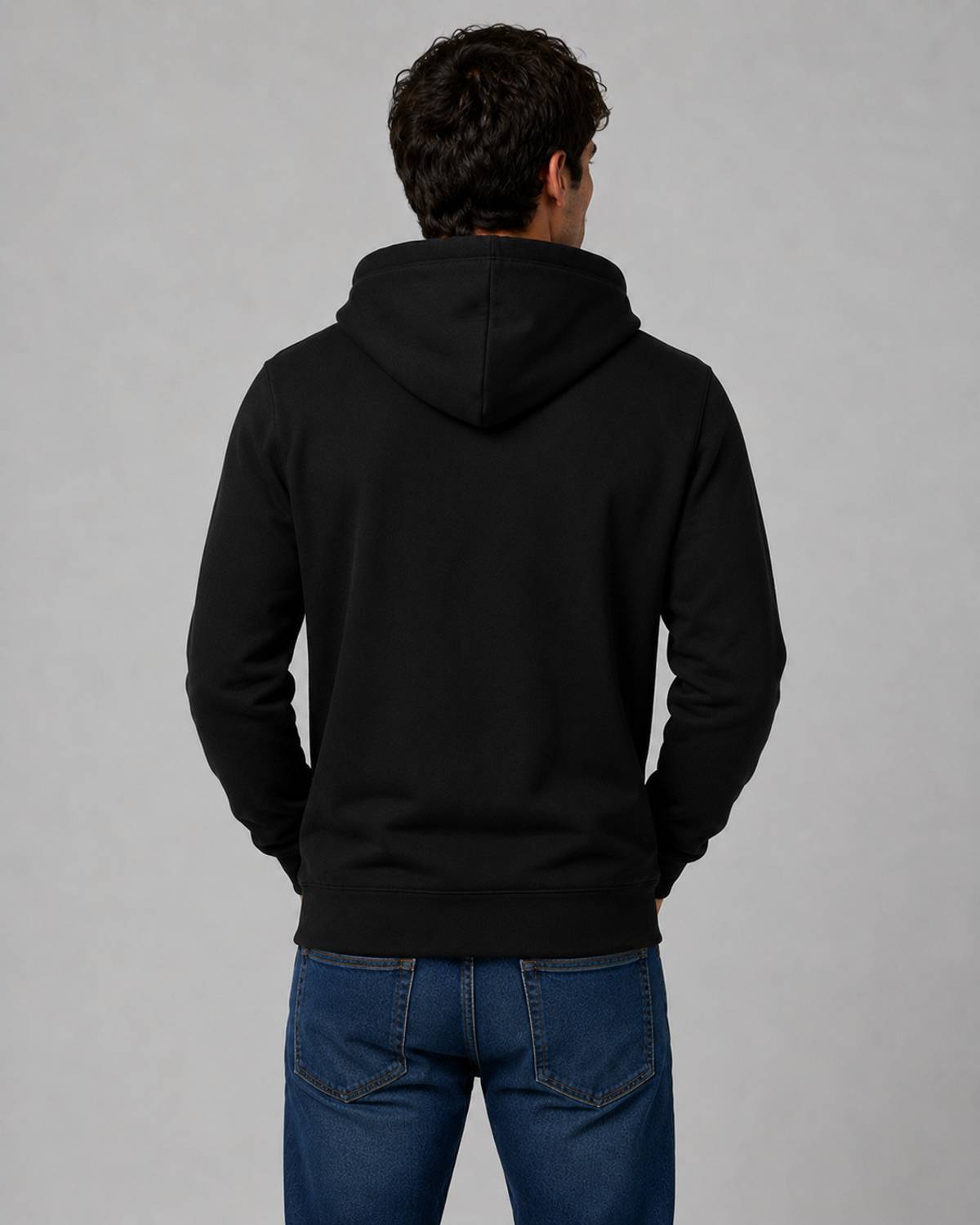 TENRUN Full Sleeve Solid Men Sweatshirt - Image 2
