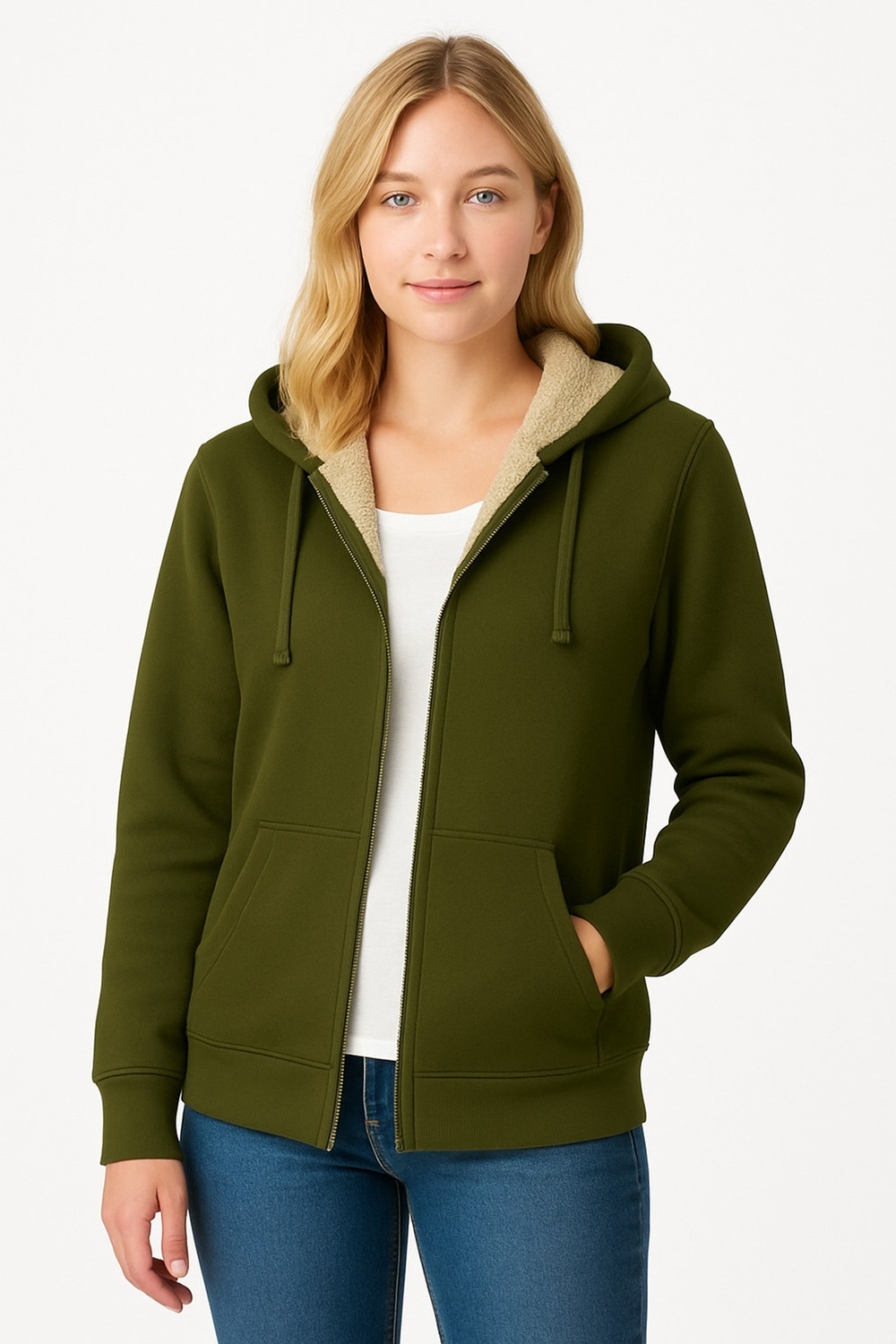 Image of GLOBENAUT Full Sleeve Solid Women Sweatshirt