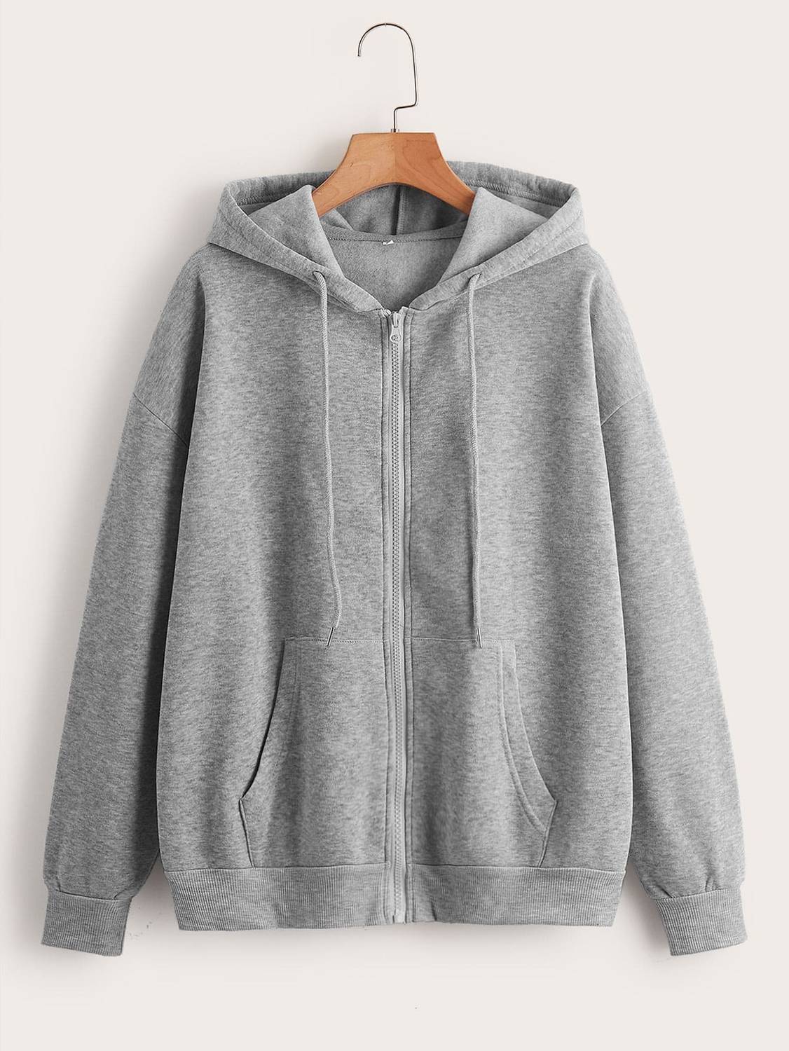 BEING WANTED Men's Full Sleeve Solid Sweatshirt