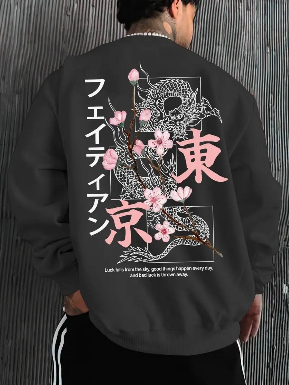Adel Wear Full Sleeve Graphic Print, Printed Men Sweatshirt
