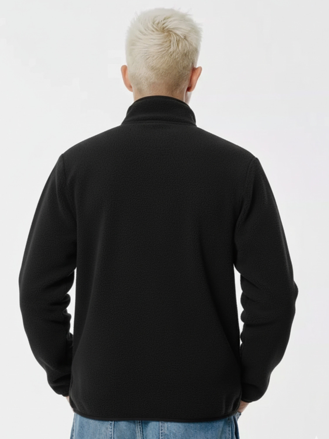 Image of HIGHLANDER Full Sleeve Self Design Men Sweatshirt