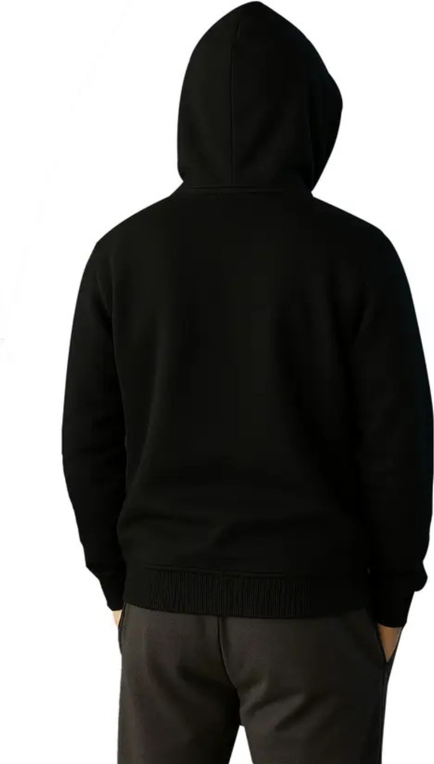 Image of Povaxpo Full Sleeve Solid Men Sweatshirt
