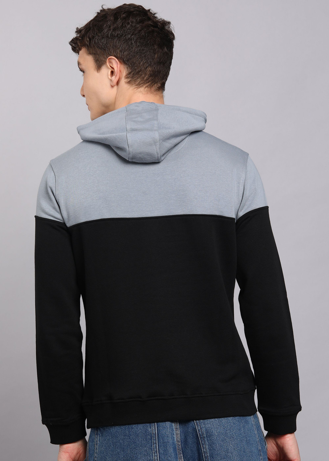 Image of Allen Solly Men Full Sleeve Solid Sweatshirt