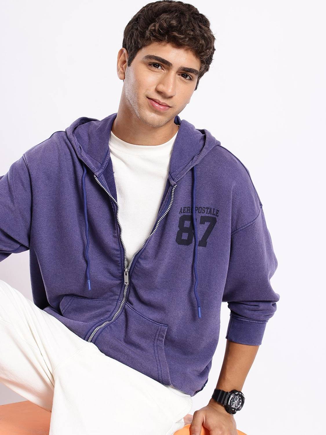 AEROPOSTALE Full Sleeve Printed Men Sweatshirt