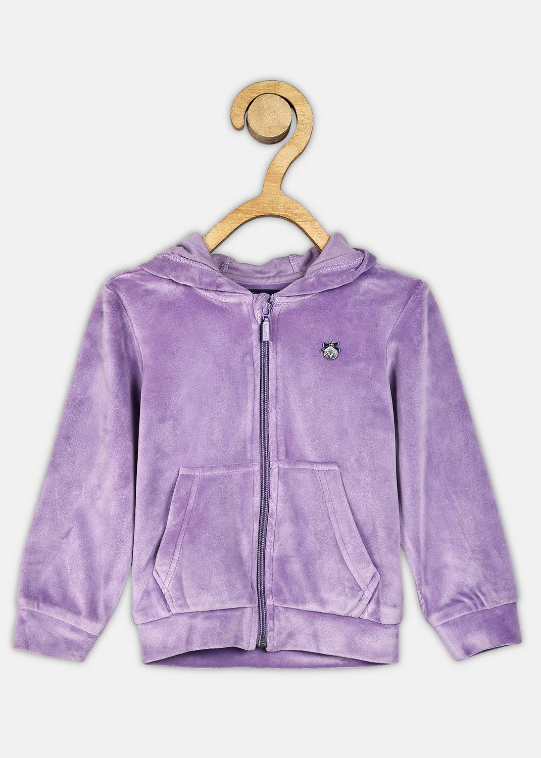 Allen Solly Junior Full Sleeve Solid Girls Sweatshirt