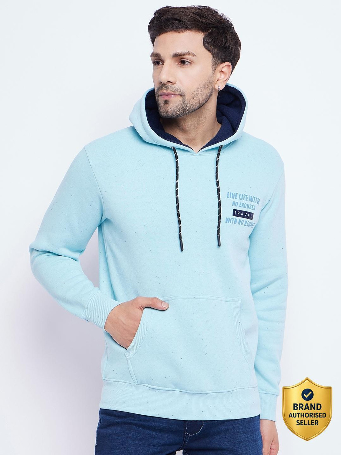 Image of DUKE Full Sleeve Printed Men Sweatshirt