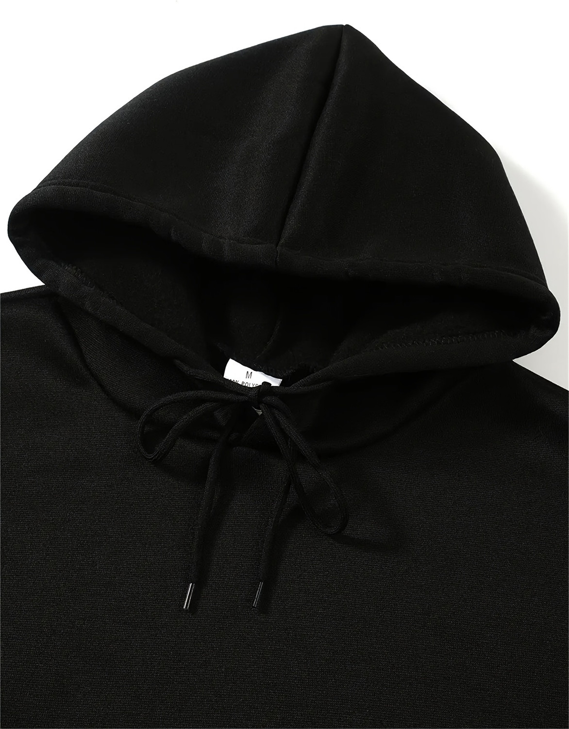 Image of loomzy Men Full Sleeve Solid Hooded Sweatshirt
