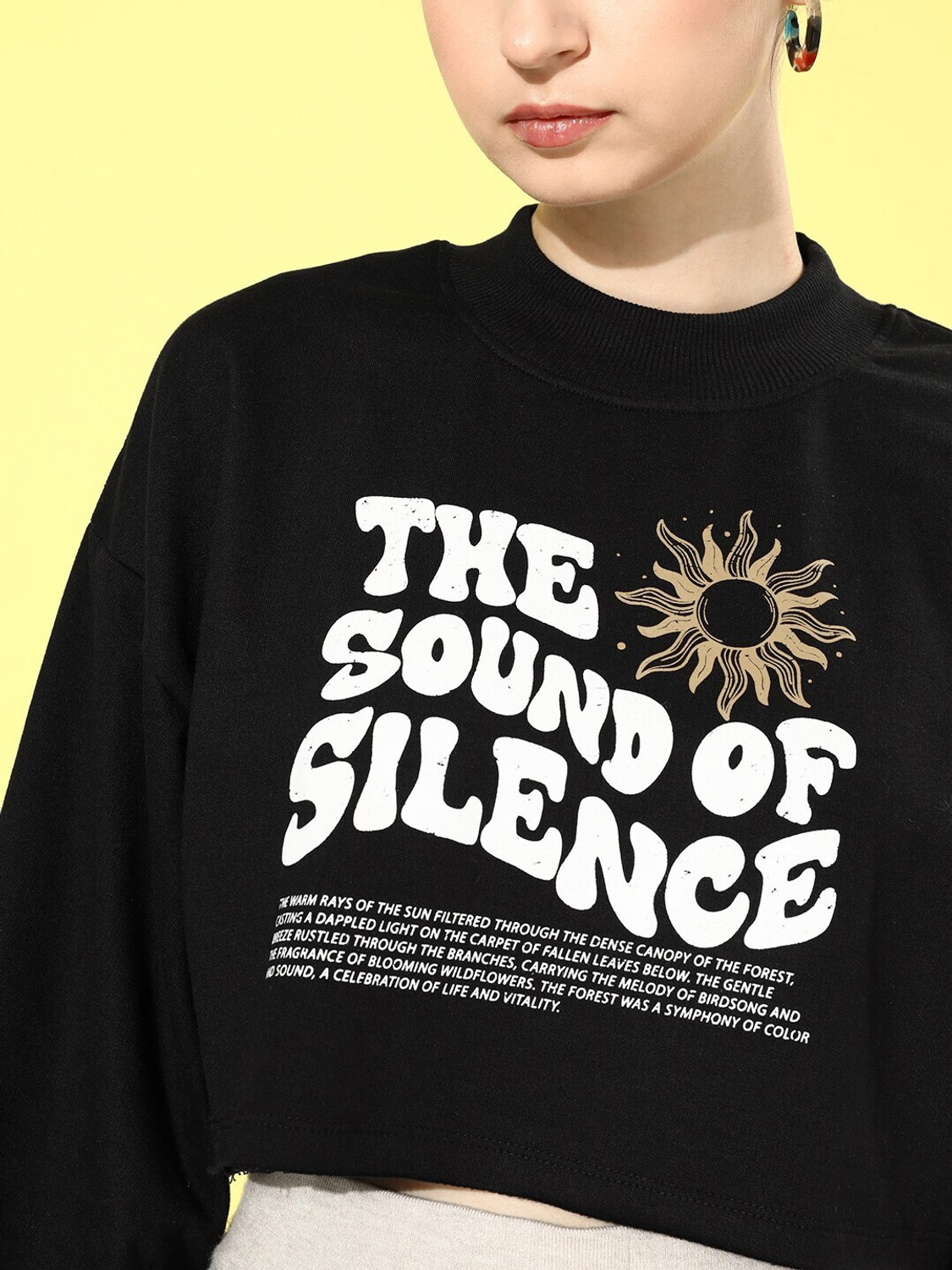 Image of Roadster Full Sleeve Printed Women Sweatshirt