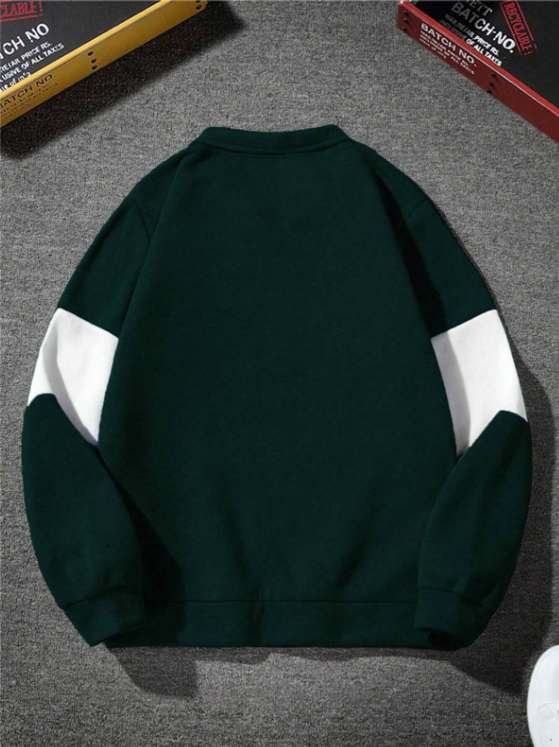 AVEJO Full Sleeve Color Block Men Sweatshirt - Image 2