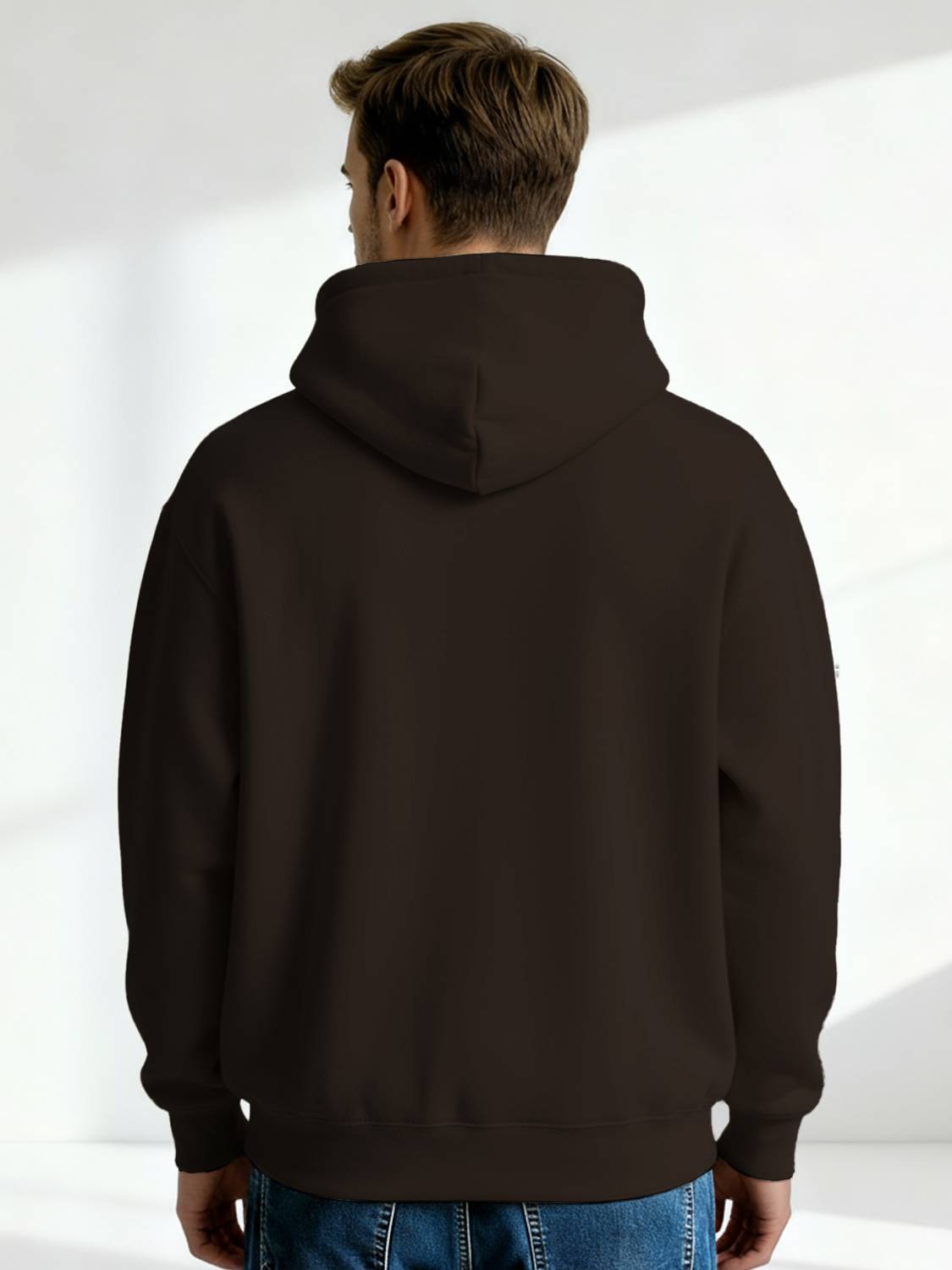 NOBERO Full Sleeve Solid Men Sweatshirt - Image 4