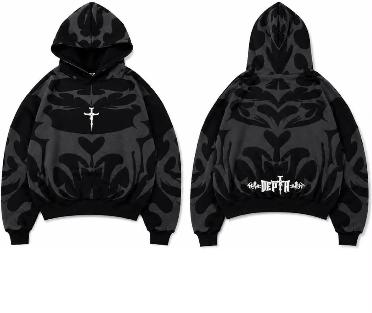 HoodieHavens Full Sleeve Graphic Print Sweatshirt - Image 4