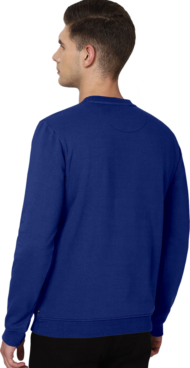 Image of Triptee Full Sleeve Solid Men Sweatshirt
