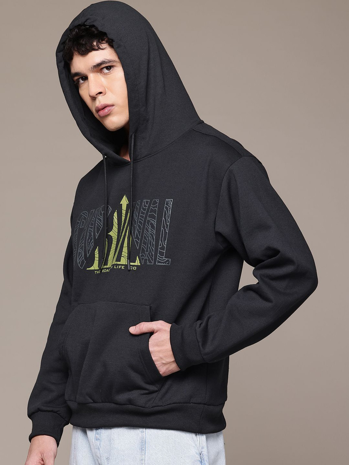 Image of Roadster Full Sleeve Printed Men Sweatshirt