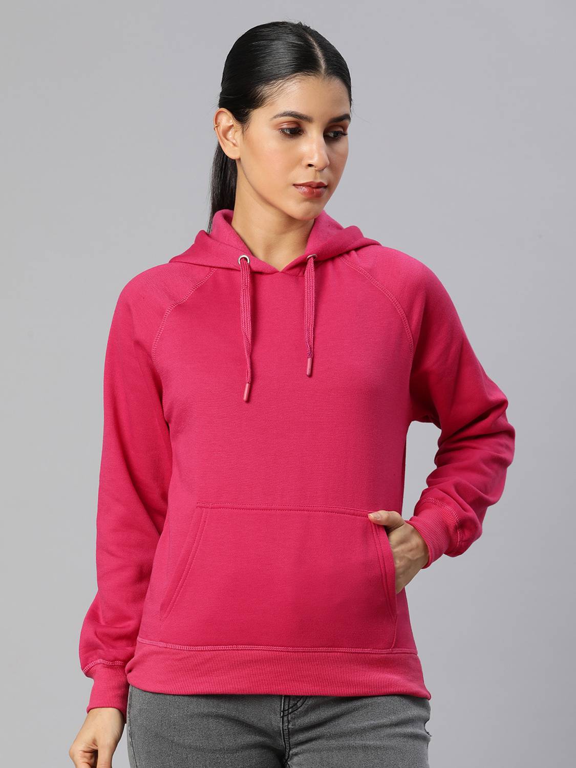 ADBUCKS Full Sleeve Solid Women Sweatshirt