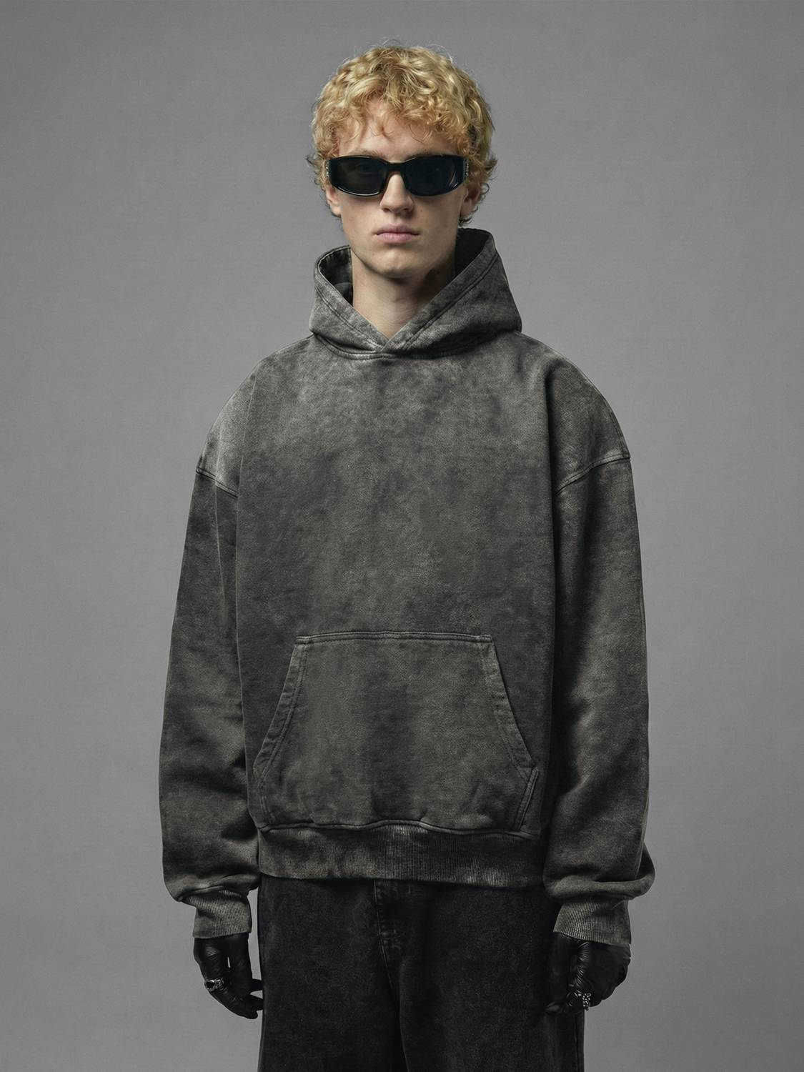 WHITE HUSK Men White Full Sleeve Sweatshirt - Image 1