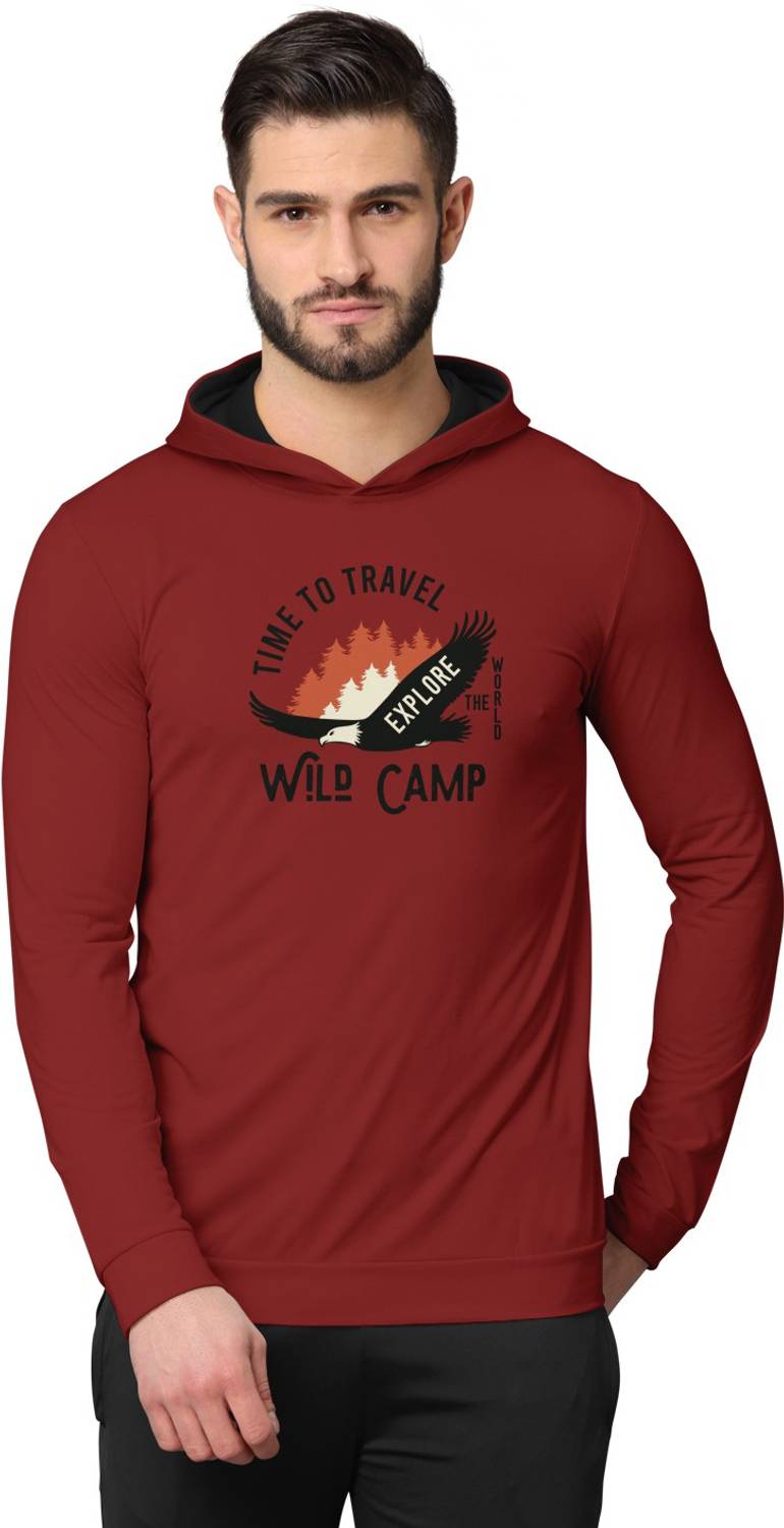 Bullmer Full Sleeve Printed Men Sweatshirt