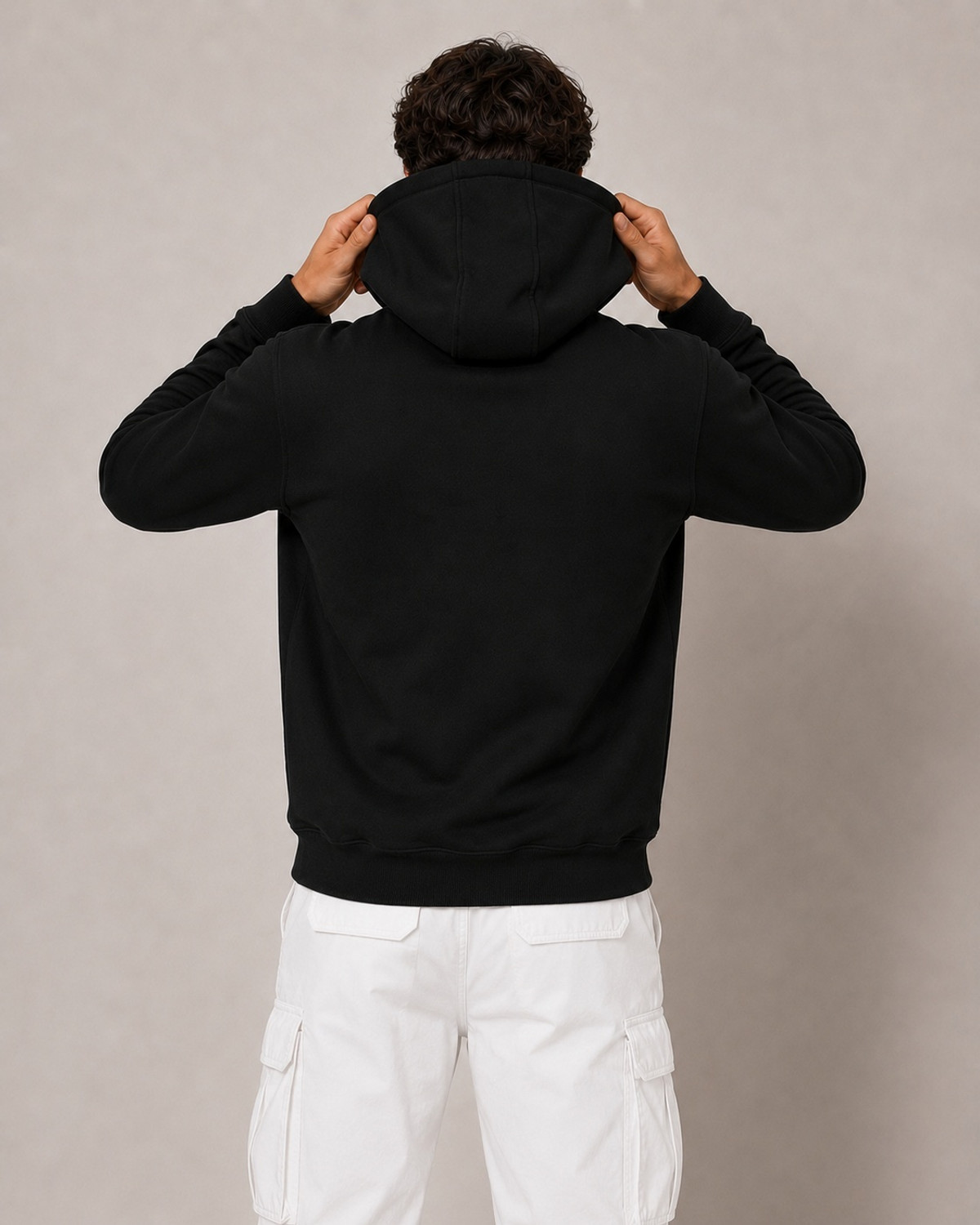 Image of Roadster Full Sleeve Solid Men Sweatshirt