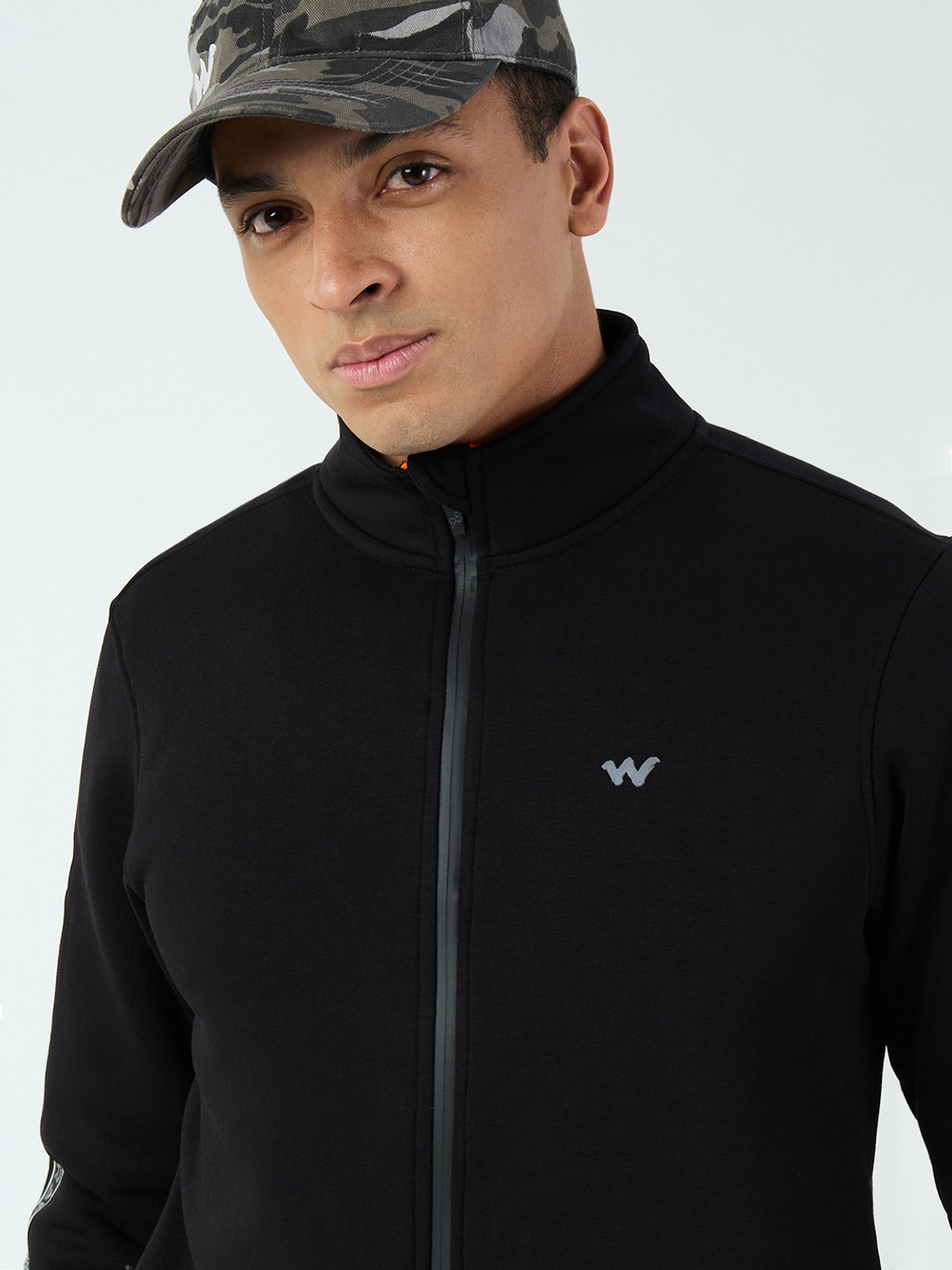 Image of Wildcraft Full Sleeve Solid Men Sweatshirt
