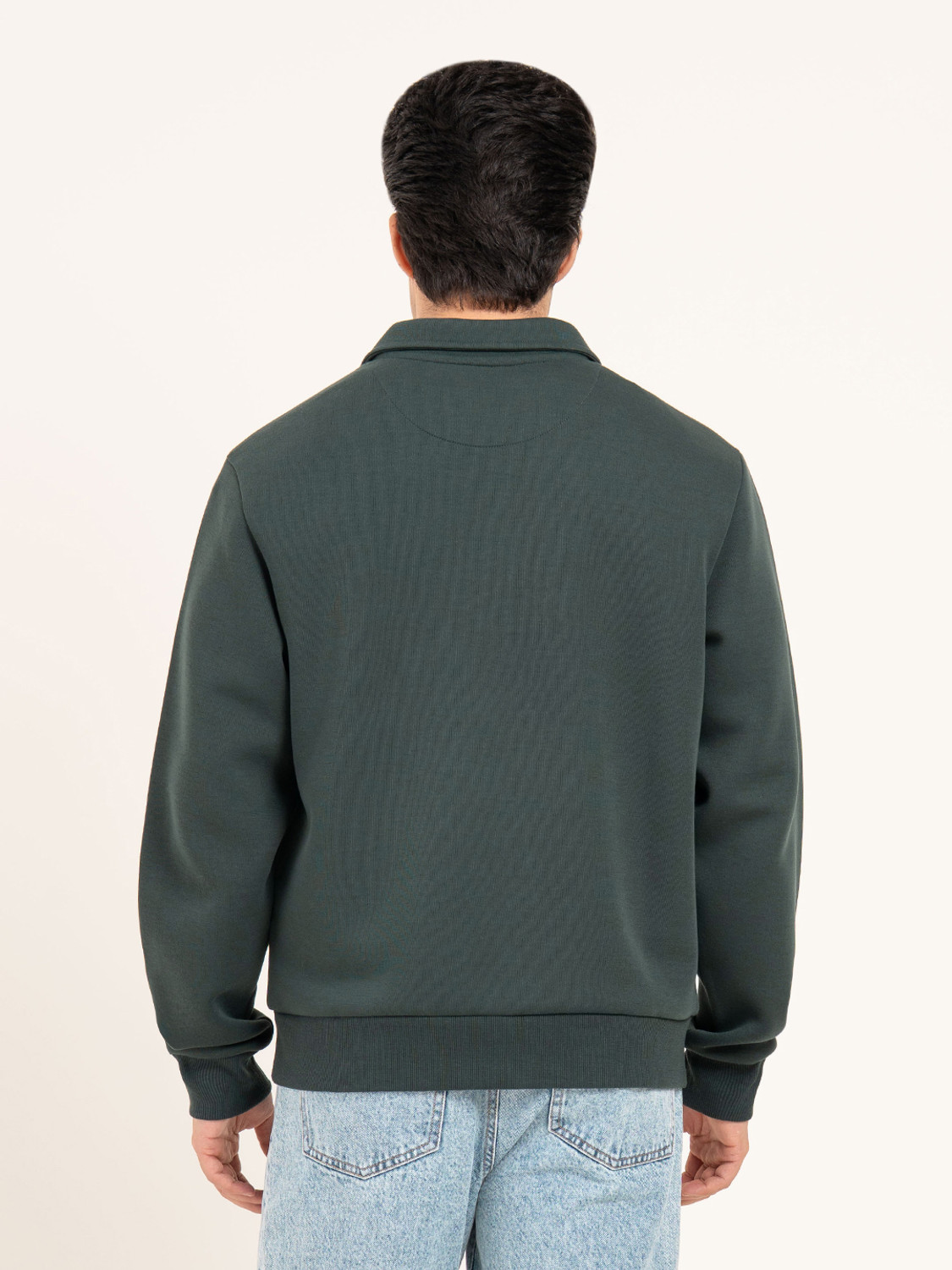 Image of RED TAPE Men Full Sleeve Graphic Print Sweatshirt