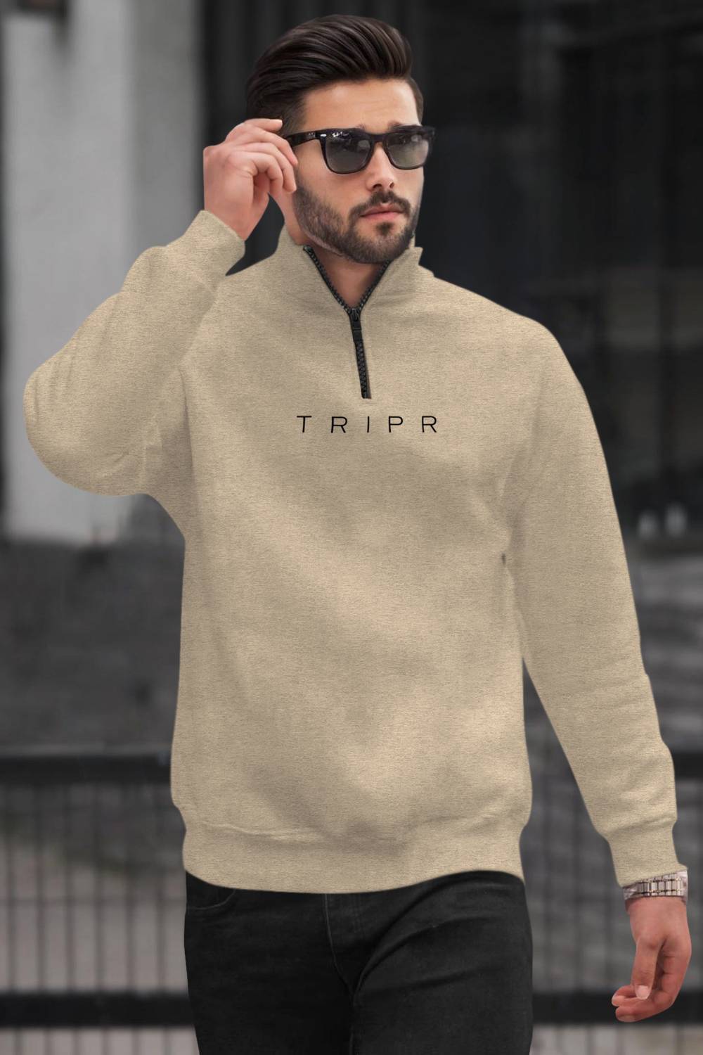 TRIPR Full Sleeve Printed Men Sweatshirt - Image 4