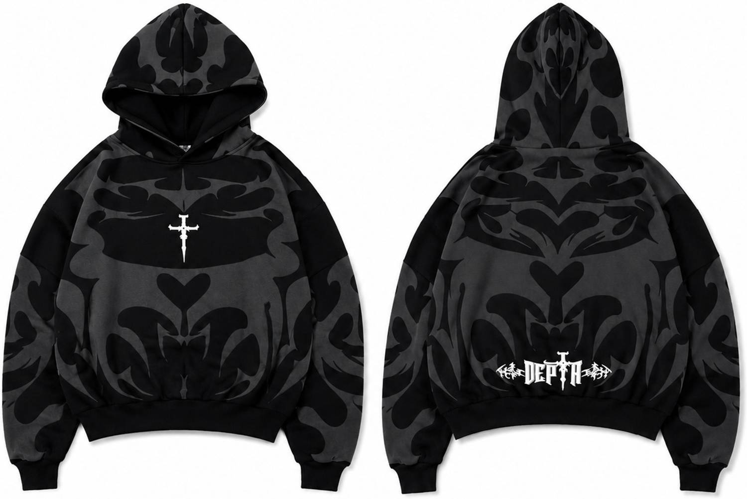 EXOTIXSTORE Full Sleeve Applique Sweatshirt