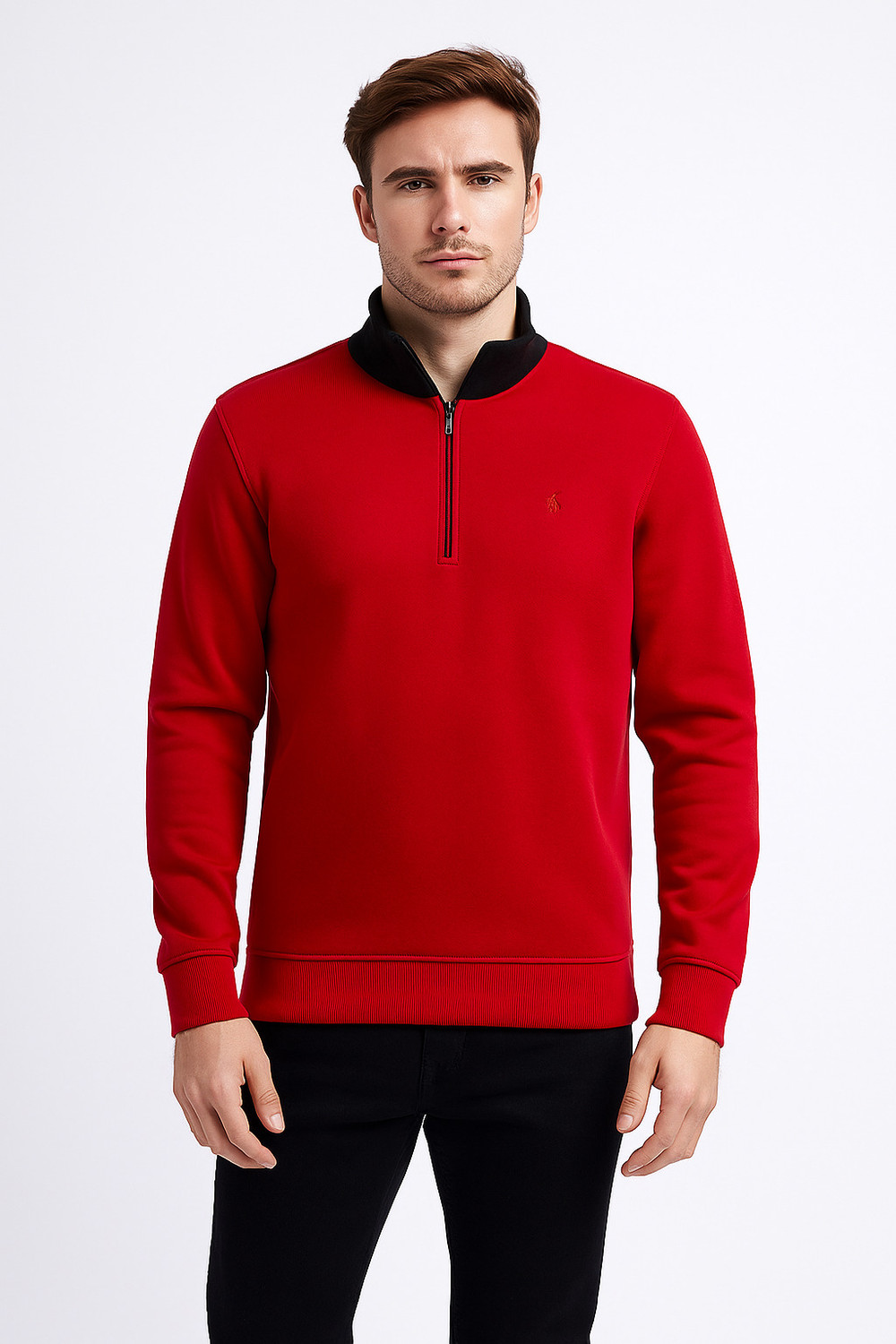 Image of HouseOfCommon Full Sleeve Solid Men Sweatshirt