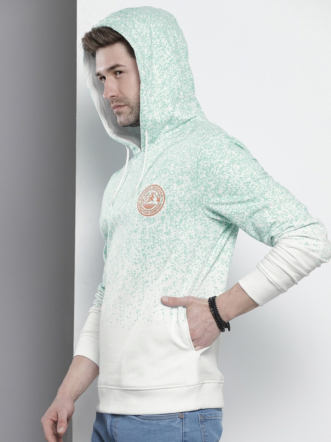 Image of The Indian Garage Co. Full Sleeve Printed Men Sweatshirt