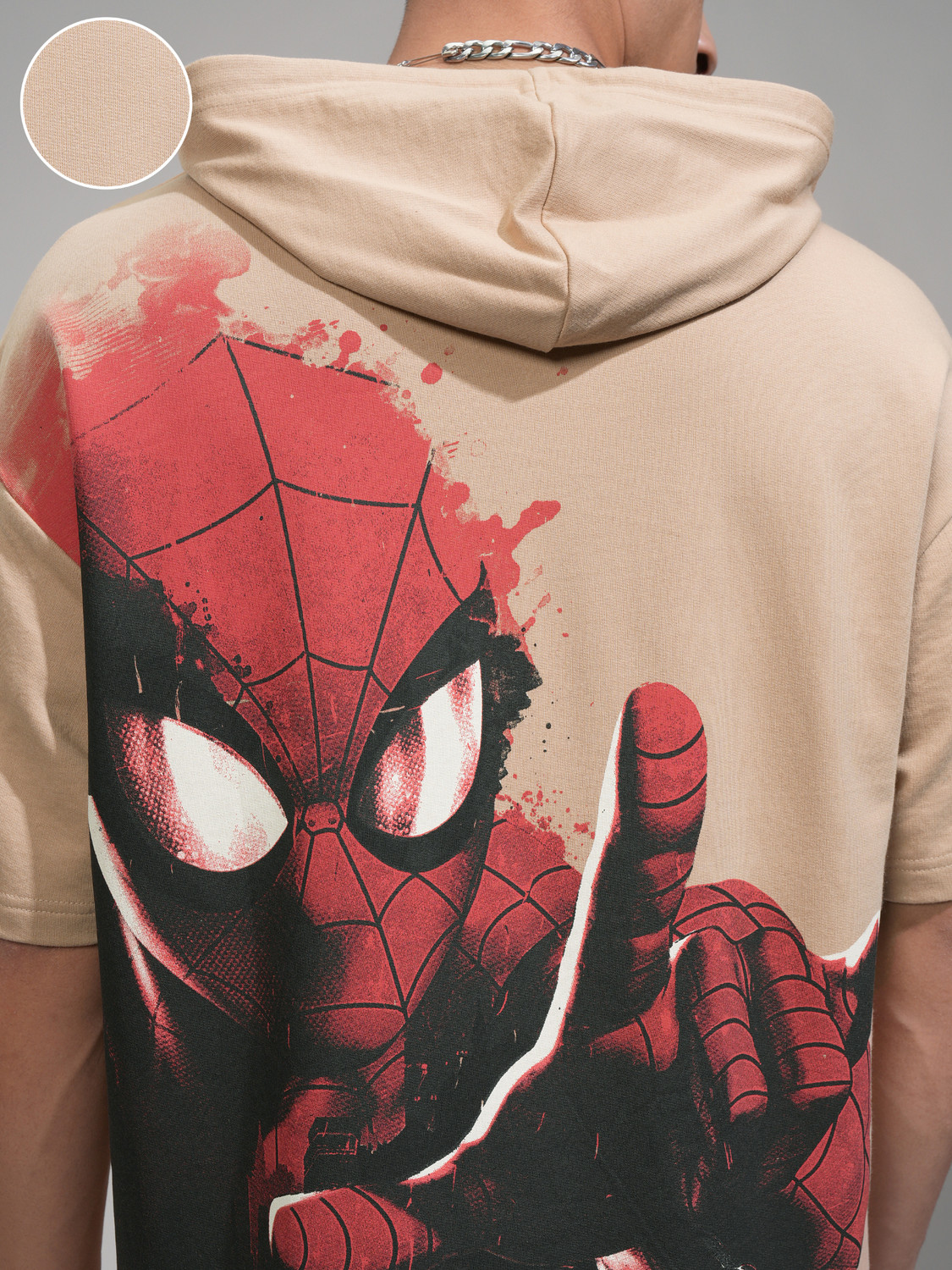 Image of HIGHLANDER Half Sleeve Printed Men Sweatshirt