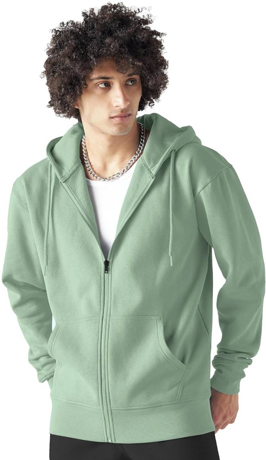 Earthstick Full Sleeve Solid Men Sweatshirt